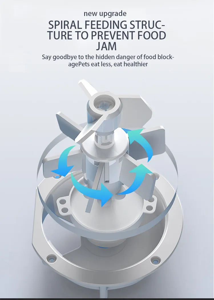 SmartyPet 6L Smart Pet Feeder - Automatic WiFi Food Dispenser for Dogs & Cats