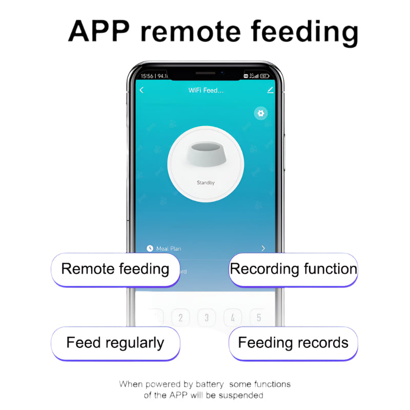 SmartyPet 6L Smart Pet Feeder - Automatic WiFi Food Dispenser for Dogs & Cats