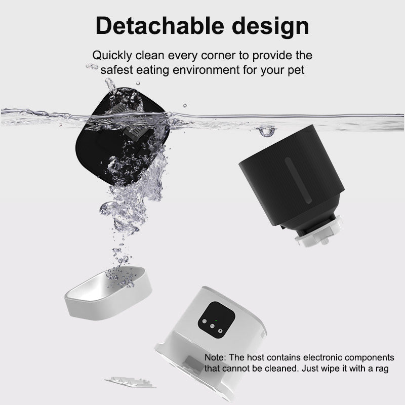 SmartyPet 6L Smart Pet Feeder - Automatic WiFi Food Dispenser for Dogs & Cats